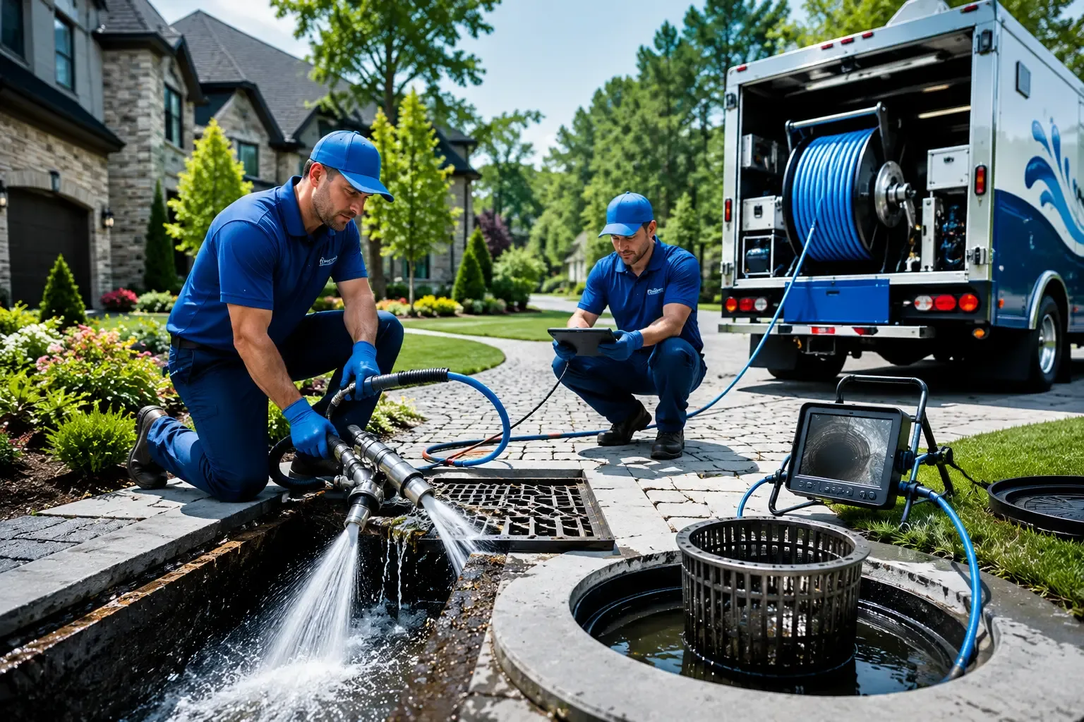 Local outdoor drain cleaning professionals in Taftville, CT
